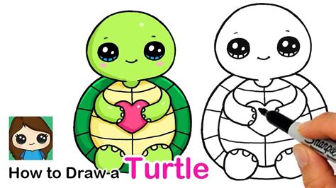 How To Draw A Baby Turtle Easy Squishmallows Youtube In 2020 Cute
