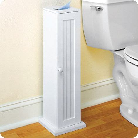 D over the toilet bathroom storage wall cabinet in white. "Cottage Bath Tissue Cabinet: Neat & Discreet Storage for ...