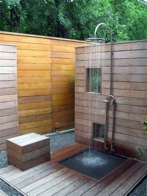 Affordable Outdoor Shower Ideas To Maximum Summer Vibes 14 Outdoor Bathroom Design Outdoor