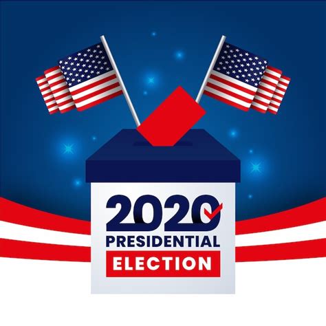 Free Vector Wallpaper Of 2020 Us Presidential Election