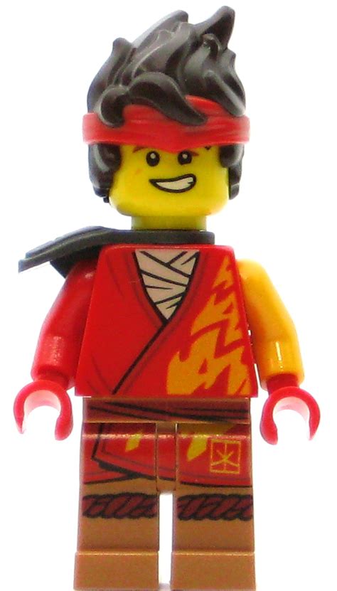 Lego Ninjago Minifigure Kai Core Hair Shoulder Pad