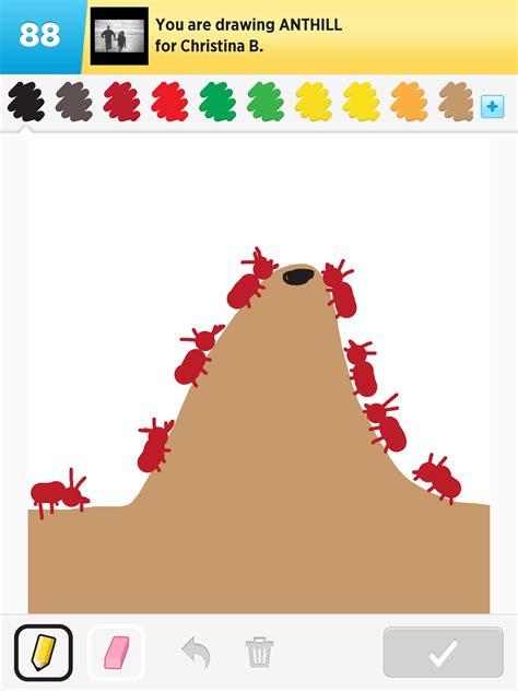 How To Draw A Ant Hill Step By Step Drawing Easy