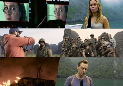 Kong Skull Island First Look Footage Watch Brie Larson And Tom