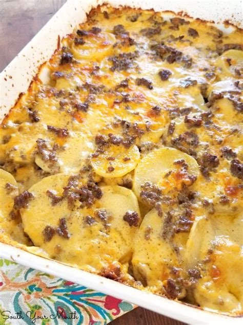 It's an excellent campfire stew as well. Hamburger Potato Casserole | Recipe (With images ...