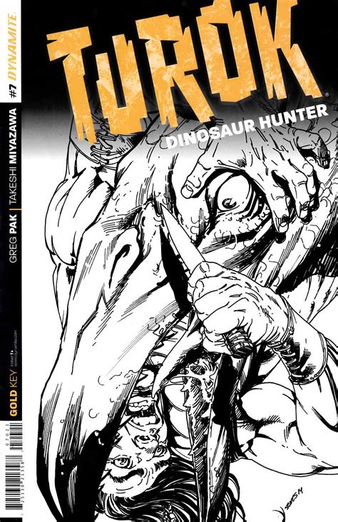 Turok Dinosaur Hunter 7 Sears B W Incentive Comic Dreamlandcomics