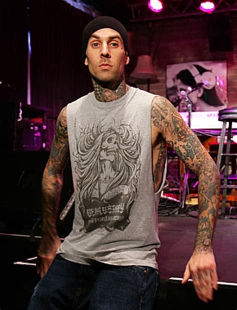 The keeping up with the kardashians star, 42, shared multiple photos and a video tattooing the phrase i love. 25 Things You Don't Know About Me: Travis Barker - Us Weekly