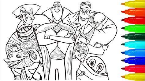 Get hold of these colouring sheets that are full of hotel transylvania pictures and offer them to your kid. Hotel Transylvania 3 Coloring Pages | Colouring Pages for ...
