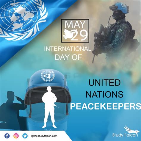 29th May International Day Of United Nations Peacekeeper Study Falcon
