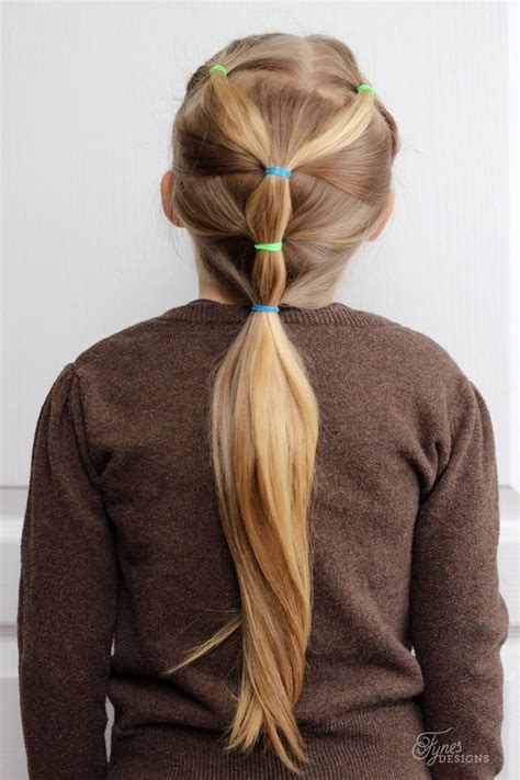 Braided hairstyles make space for creativity. 5 Minute School Day Hair Styles - FYNES DESIGNS