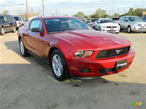 2012 Red Candy Metallic Ford Mustang V6 Coupe 57872712 Photo 3