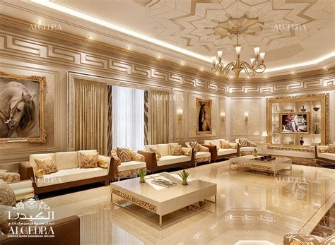 Luxury Modern Majlis Design In Dubai Algedra Design Archinect