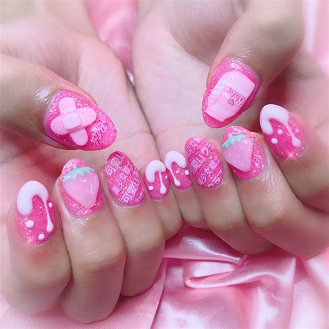 ღ Luxpainwiki Kawaii Nail Art Kawaii Nails Really Cute Nails