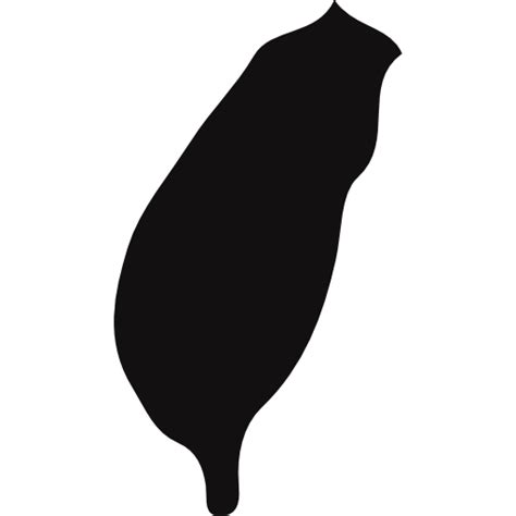 The most common icon taiwan map material is ceramic. Free Icon | Taiwan country map black shape