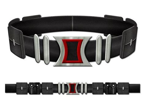 Template For Black Widow Utility Belt Etsy Black Widow Belt Black