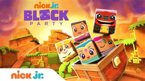 Block Party The Golden Cube Treasure Hunt W Paw Patrol Blaze And