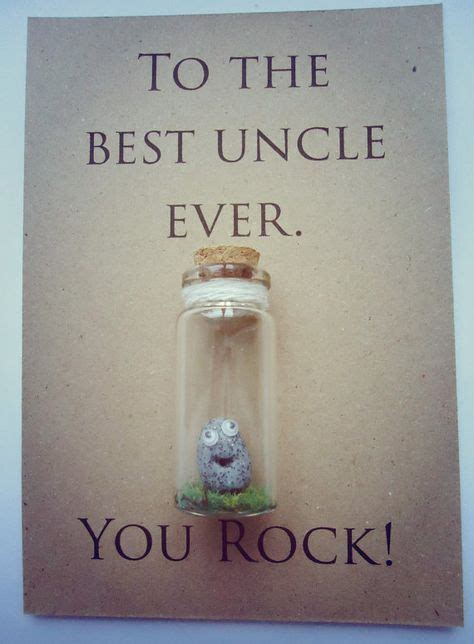 Make your gift meaningful & memorable by personalizing it. Uncle Gift Personalised You Rock Frame | Etsy | Uncle ...