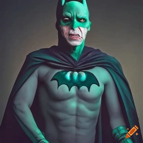 Humorous Artwork Of Voldemort As Batman On Craiyon