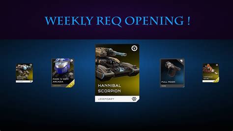 Halo 5 Guardians Weekly Req Pack Opening Youtube