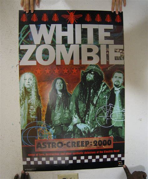 White Zombie Poster Band Shot Rob Vintage Prints Posters