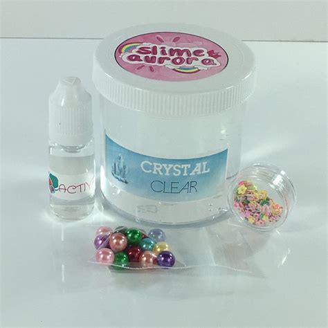 Crystal Clear | Clear slime, Crystal clear slime, Slime