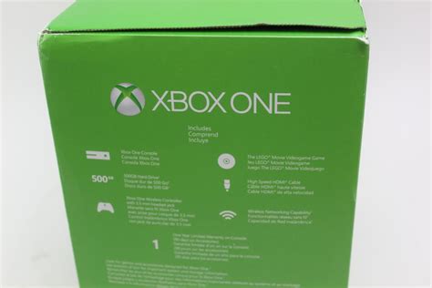 Microsoft Xbox One 500gb Gaming Console The Lego Movie Game Bundle