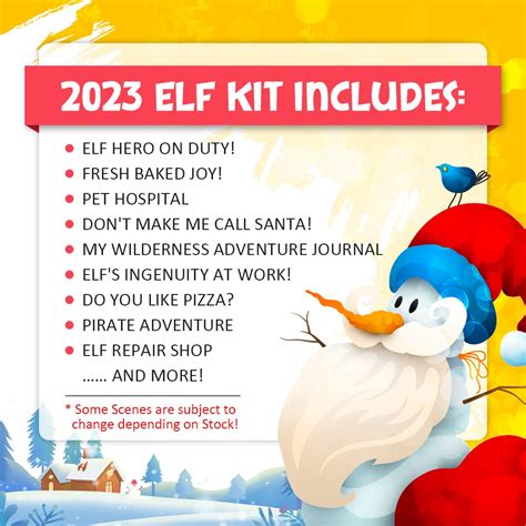 The All New Christmas Elf Adventure Elf Accessories Day Elf Kit