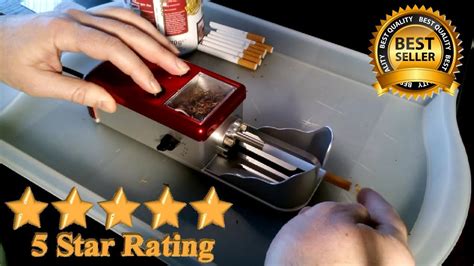 Best Electric Cigarette Rolling Machine 2023 Easy Roller Review And