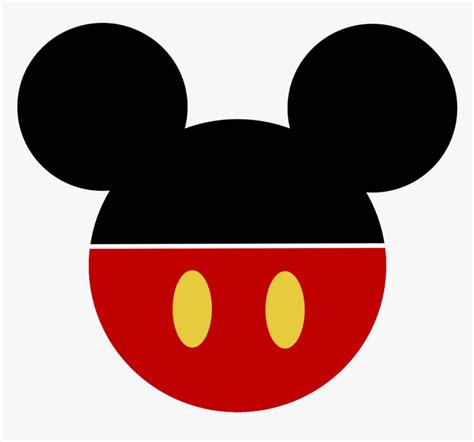 Clip Art Mouse Silhouette For Disney Mickey Mouse Head Hd Png