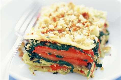 Roasted Vegetable Lasagne Recipe Vegetarian Foodys