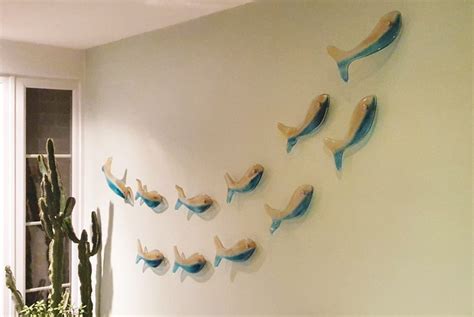 Glass Fish Wall Art Installation Shake Your Glass
