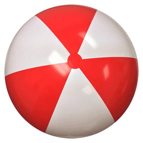 Largest Selection Of Beach Balls 48 Inch Red And White Beach Balls