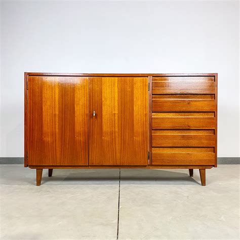 Vintage Mid Century Walnut Sideboard 1960s 181916