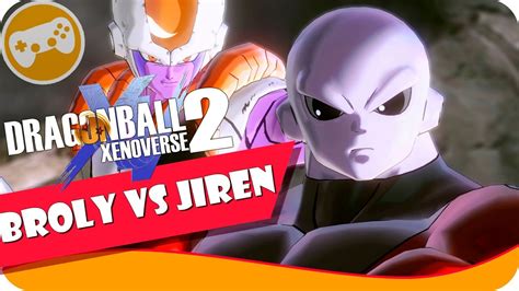 Broly Contra Jiren Dragon Ball Xenoverse 2 Epsilongamex Youtube