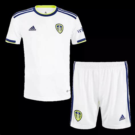 Leeds United Jersey Custom Home Soccer Jersey 202223