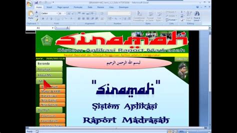Sistem aplikasi raport madrasah ktsp 2006 dengan microsoft excel download gratis file xlsm. Sistem Aplikasi Raport Madrasah KTSP 2006 dengan Microsoft ...