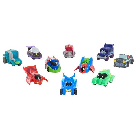Pj Masks Night Time Micros Deluxe Vehicle Set