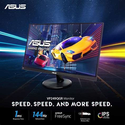 Asus Vp249qgr Ips 144hz Gaming Monitor Shopee Philippines