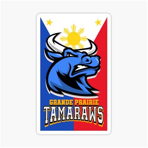 Grande Prairie Tamaraws Logo Sticker For Sale By Jpvgraphicgeek