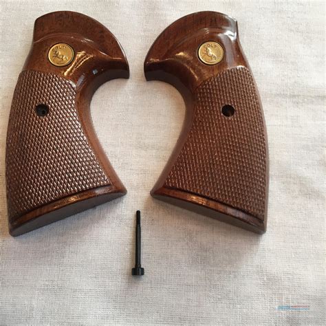 Colt Python Factory Wood Grips For Sale At 909355490