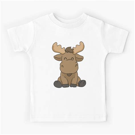 Baby Moose Shirt Women Moose T Men Moose Shirt Kids Moose Kids T