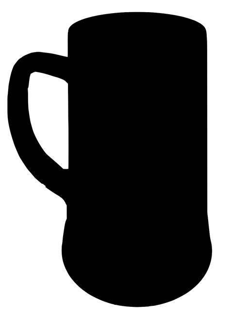 Beer Mug Silhouette Png