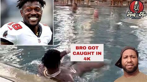 Antonio Brown Exposes Himself At Hotel Pool In Front Of Guests In Dubai