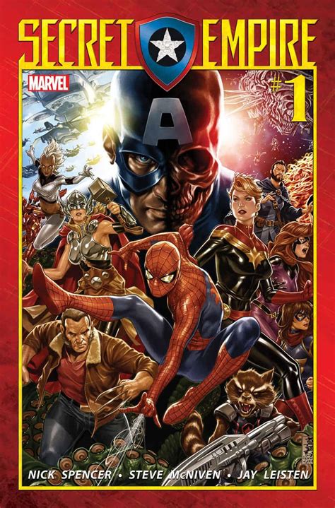 Marvel Now 2017 Spoilers Marvel Comics Secret Empire Unveiled Captain