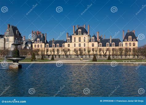 Fontainebleau Castle Seine Et Marne Ile De France Stock Photo Image
