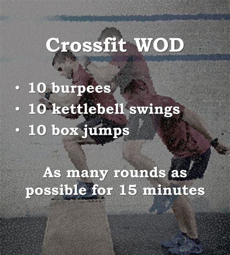 Notice Steady Gains In Your Crossfit Crossfit Wod 1 15 Minute Full