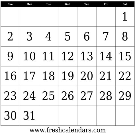 blank calendar no dates example calendar printable - blank calendar no