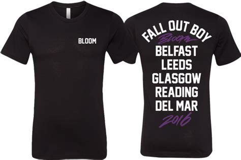 Download Fall Out Boy Shirt Fall Out Boy Mania Tour Shirt Clipart Png