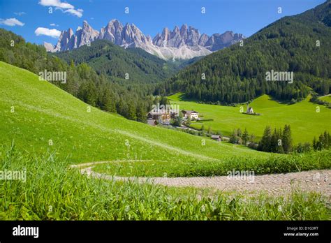Val Di Funes Bolzano Province Trentino Alto Adigesouth Tyrol