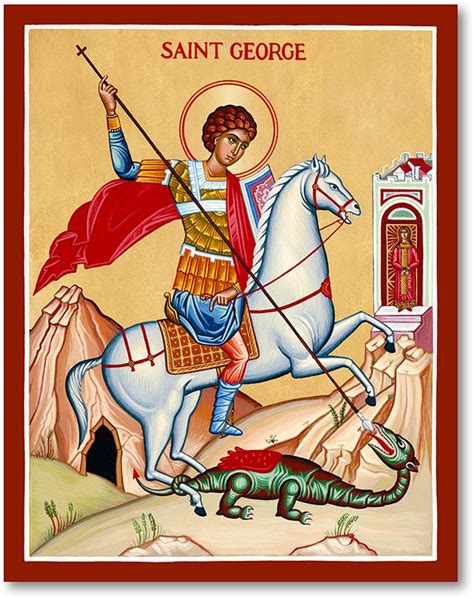 History Of St George And The Dragon By Bill Petro Medium