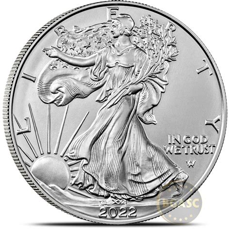 Buy 2022 1 Oz Silver American Eagle Brilliant Uncirculated Bullion Coin